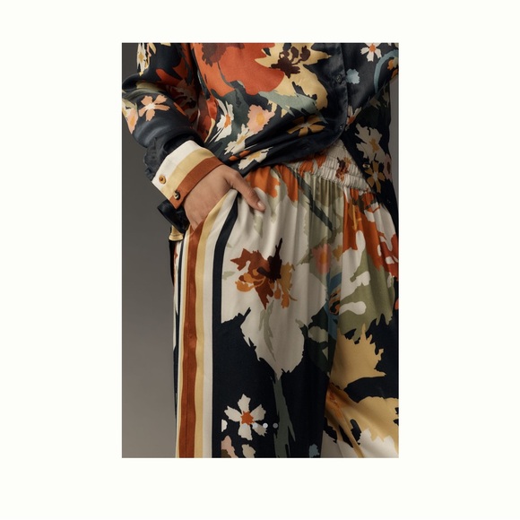 Conditions Apply Imara Satin Wide-Leg Pants - Picture 4 of 4